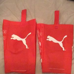 2 Puma Shoe Sneaker Bags for size 12 men’s